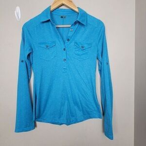 MARMOT Allie LS Shirt Aura Blue XS